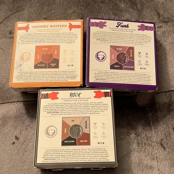 NIB Bundle Pur X Troll World Tour Palette - Picture 2 of 10